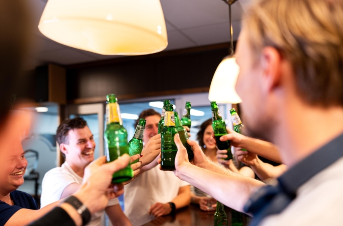 Proost vrijdagmiddagborrel